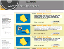 Tablet Screenshot of chocks.railyard-safety.com